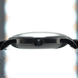 ZENITH Jumbo Case Black Gilt Dial 3 Circle line