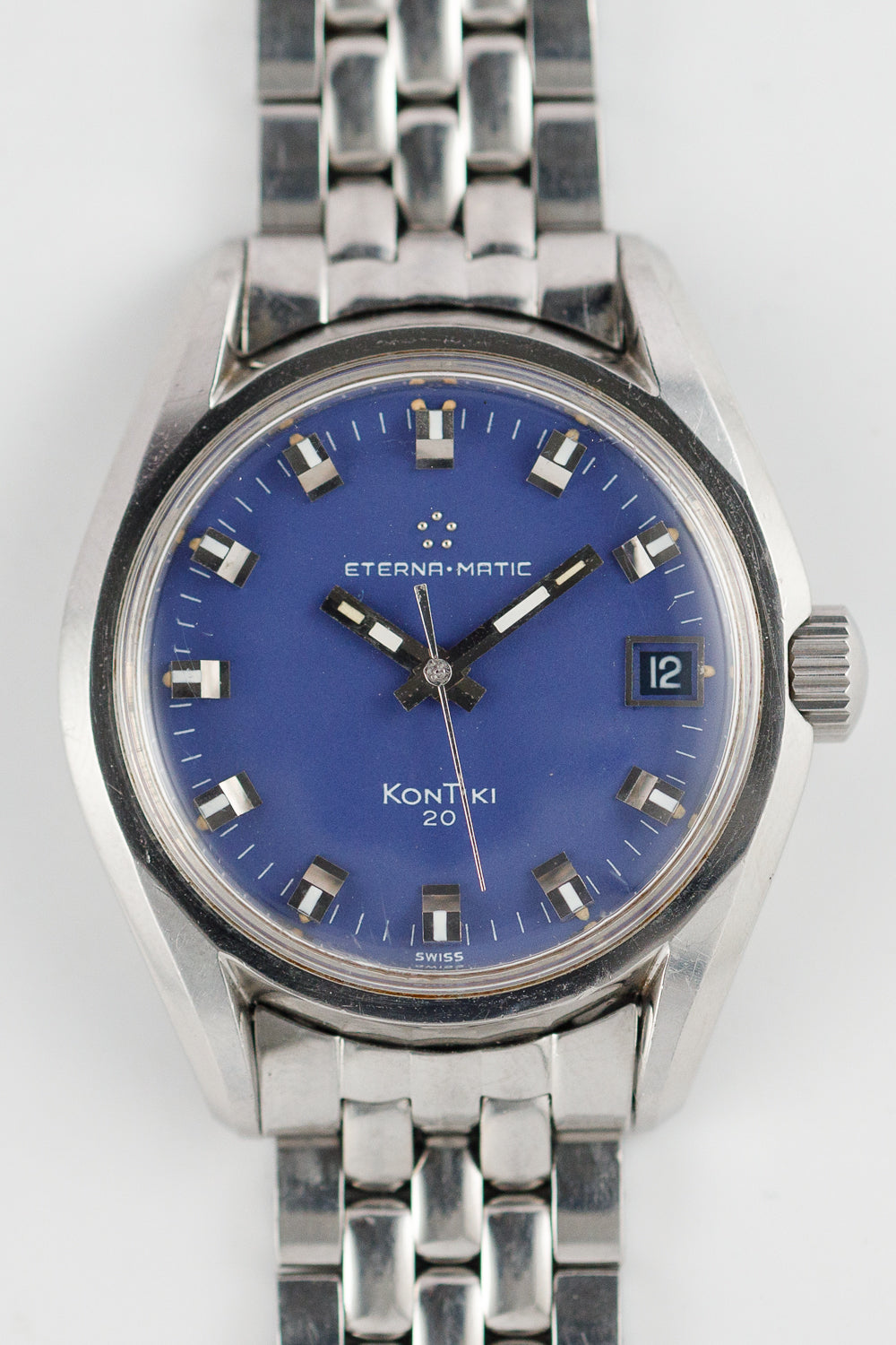 ETERNA KonTiki 20 Ref.130FTT Salvia Blue Dial