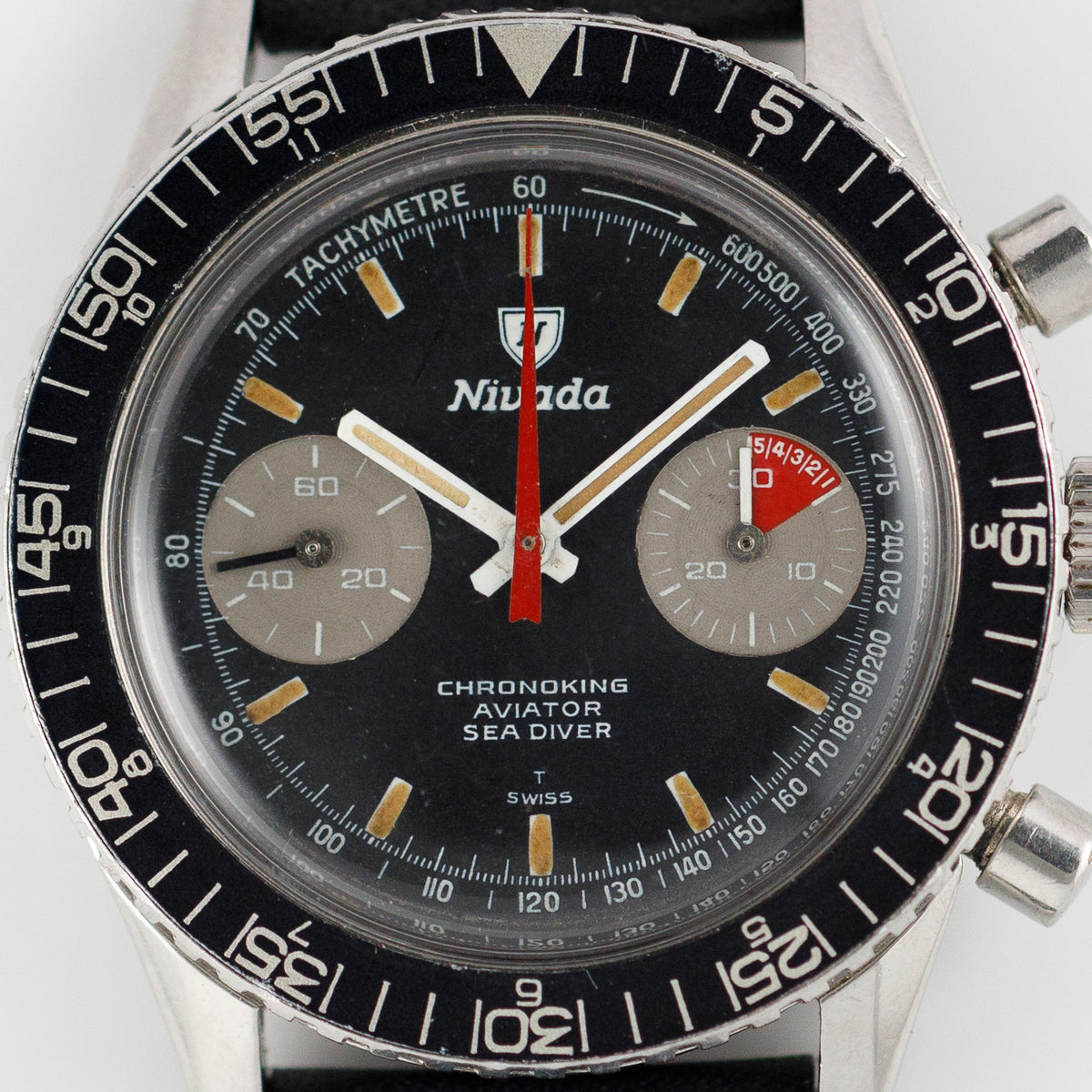 NIVADA CHRONOKING AVIATOR SEA DIVER Ref.3181