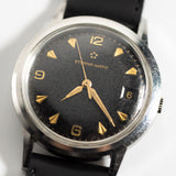 ETERNA MATIC Black Gilt Dial Diamond Index