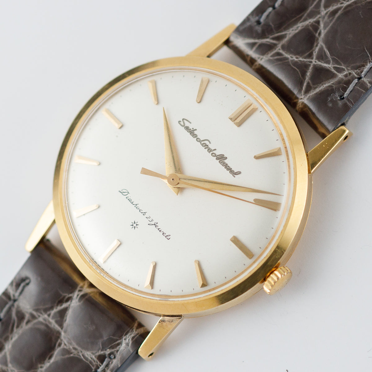 SEIKO LOAD MARVEL Ref.14036 18KYG case Mark 3 Dial