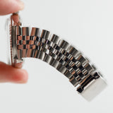 ROLEX DATEJUST Ref.1603 Wide Boy Blue dial