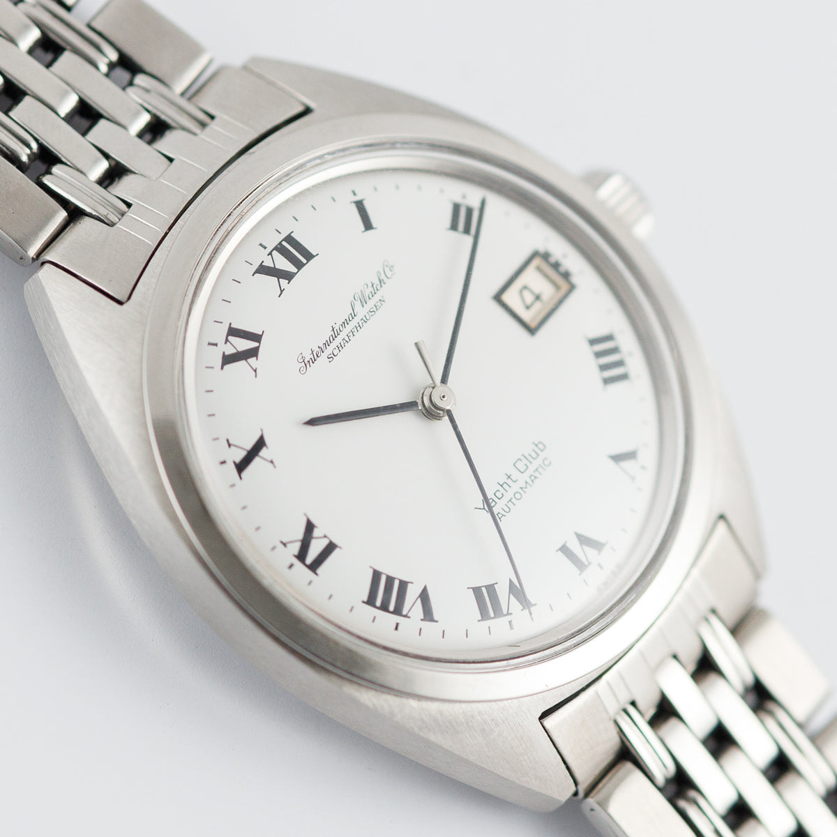 IWC Yacht Club White Roman Dial