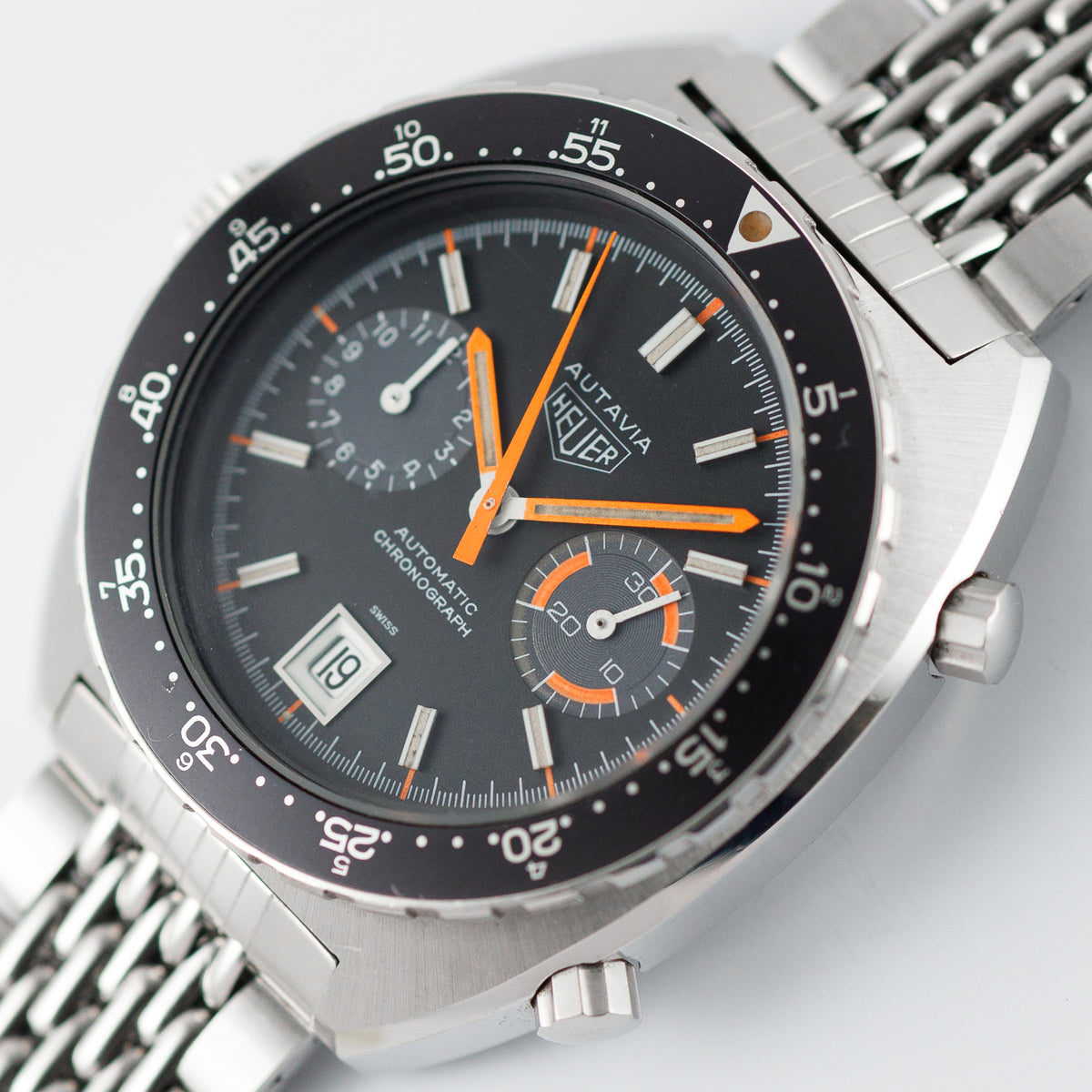 HEUER AUTAVIA Ref.11630 orange boy