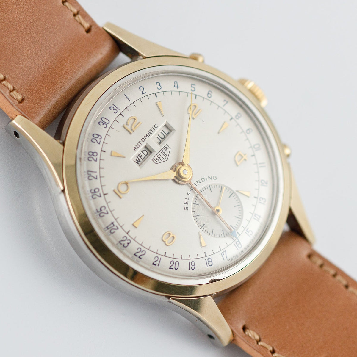 HEUER Triple Calendar