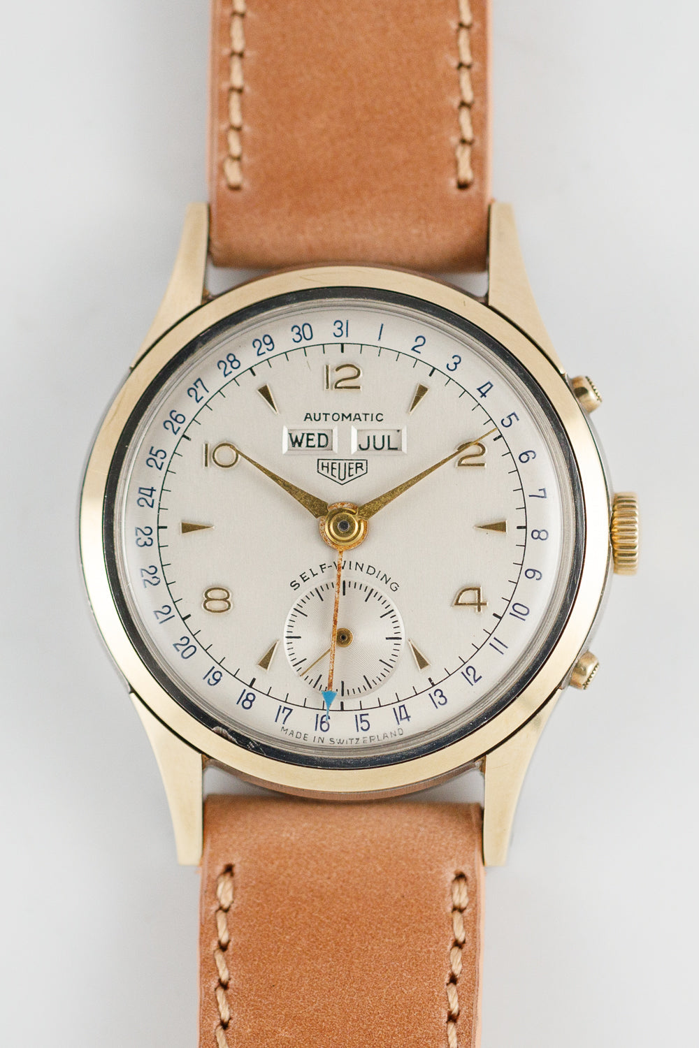 HEUER Triple Calendar – TIMEANAGRAM
