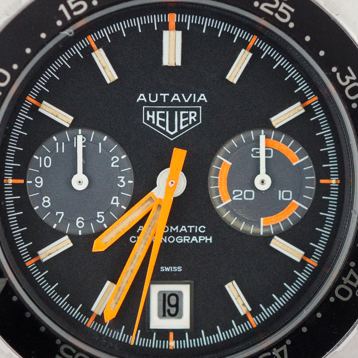 HEUER AUTAVIA Ref.11630 orange boy