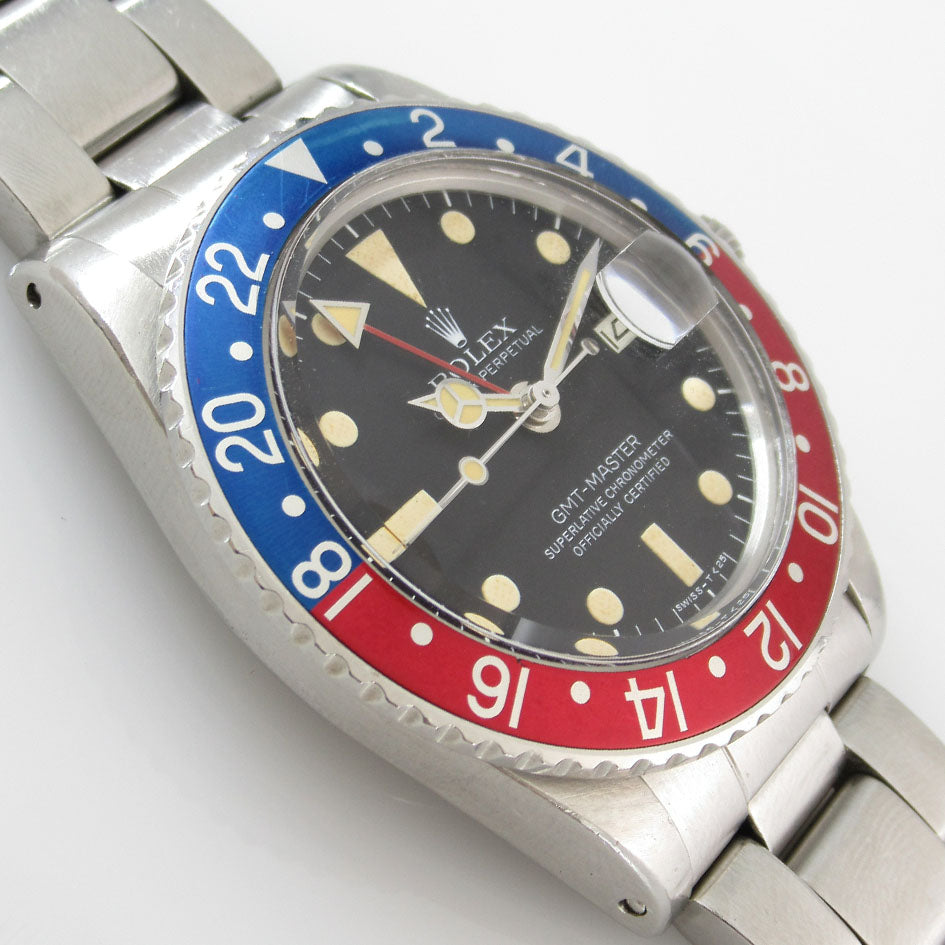 ROLEX GMT-MASTER Ref.1675 MATTE MARK 5 dial