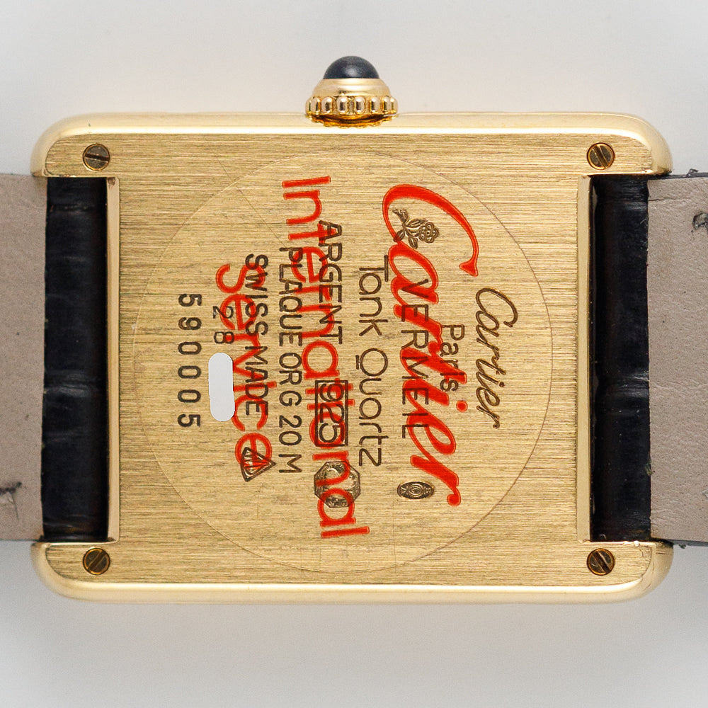 CARTIER LM must de TANK Ref.590005