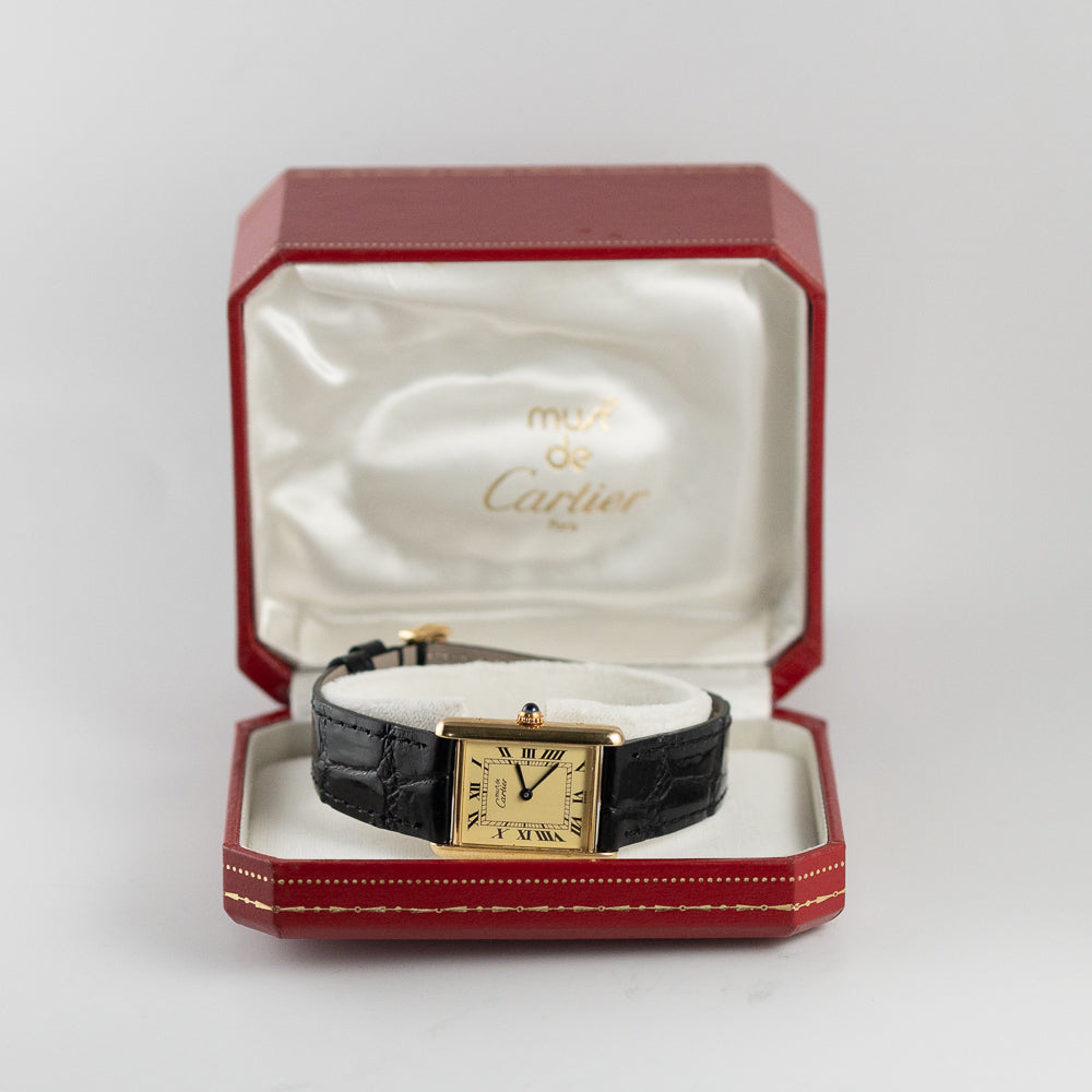 CARTIER LM MUST DE TANK REF.590005