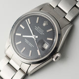 ROLEX DATEJUST ref.1600 Black Mirror Dial