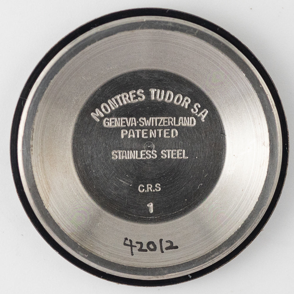 TUDOR OYSTER PRINCE Ref.7965 Earliest Fluted Bezel Black Mirror Dial