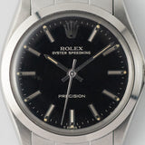 ROLEX OYSTER SPEEDKING Ref.6430 Black Gilt Dial