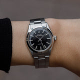 ROLEX OYSTER SPEEDKING Ref.6430 Black Gilt Dial