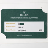 ROLEX DATEJUST Ref.1601 Gray Linen Sigma Dial