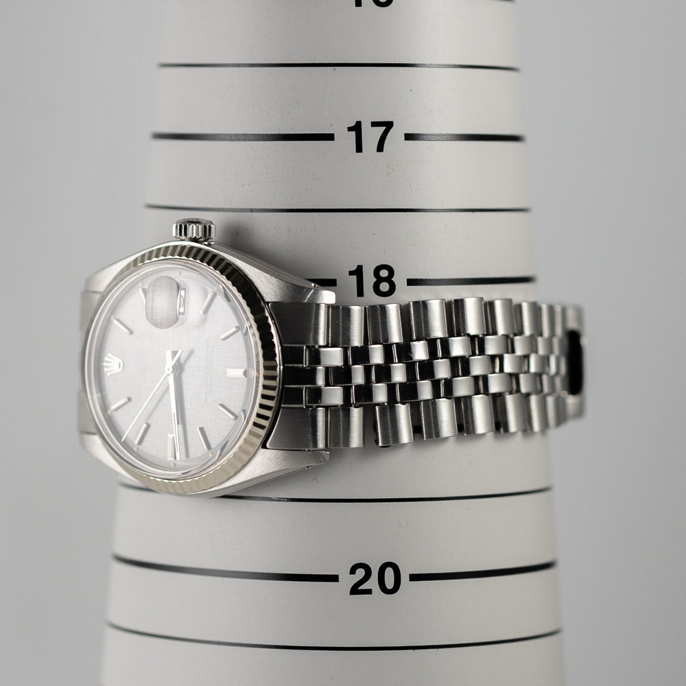 ROLEX DATEJUST Ref.1601 Gray Linen Sigma Dial