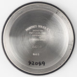 ROLEX OYSTERDATE Re.6694 Black Gilt Dial No Luminous