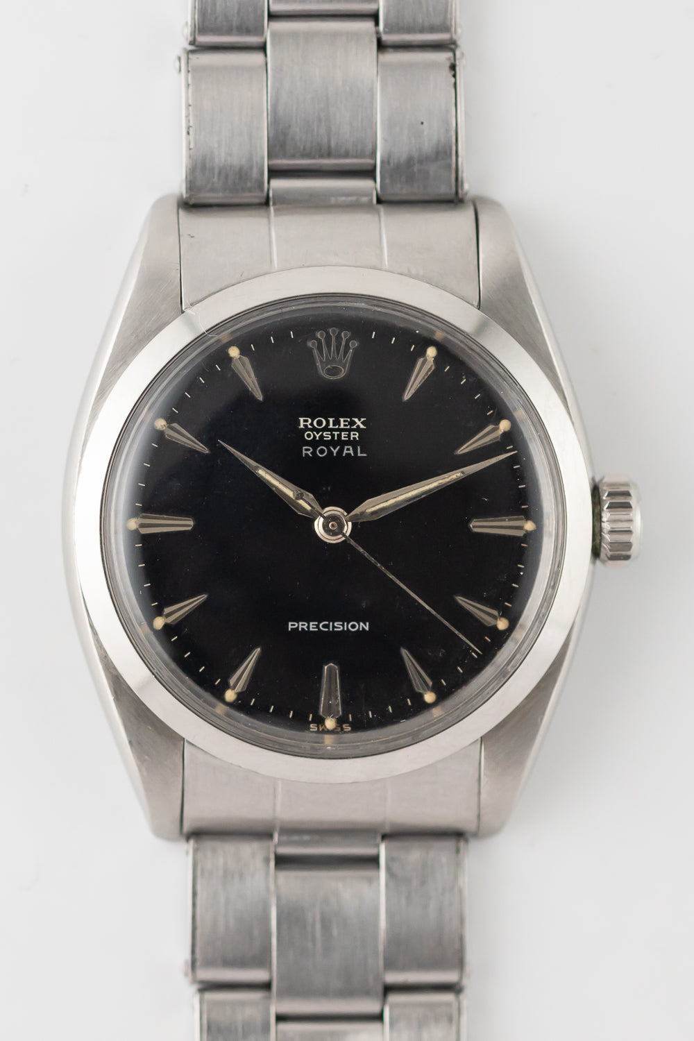 ROLEX OYSTER ROYAL Ref.6426 Black Gilt Dial – TIMEANAGRAM