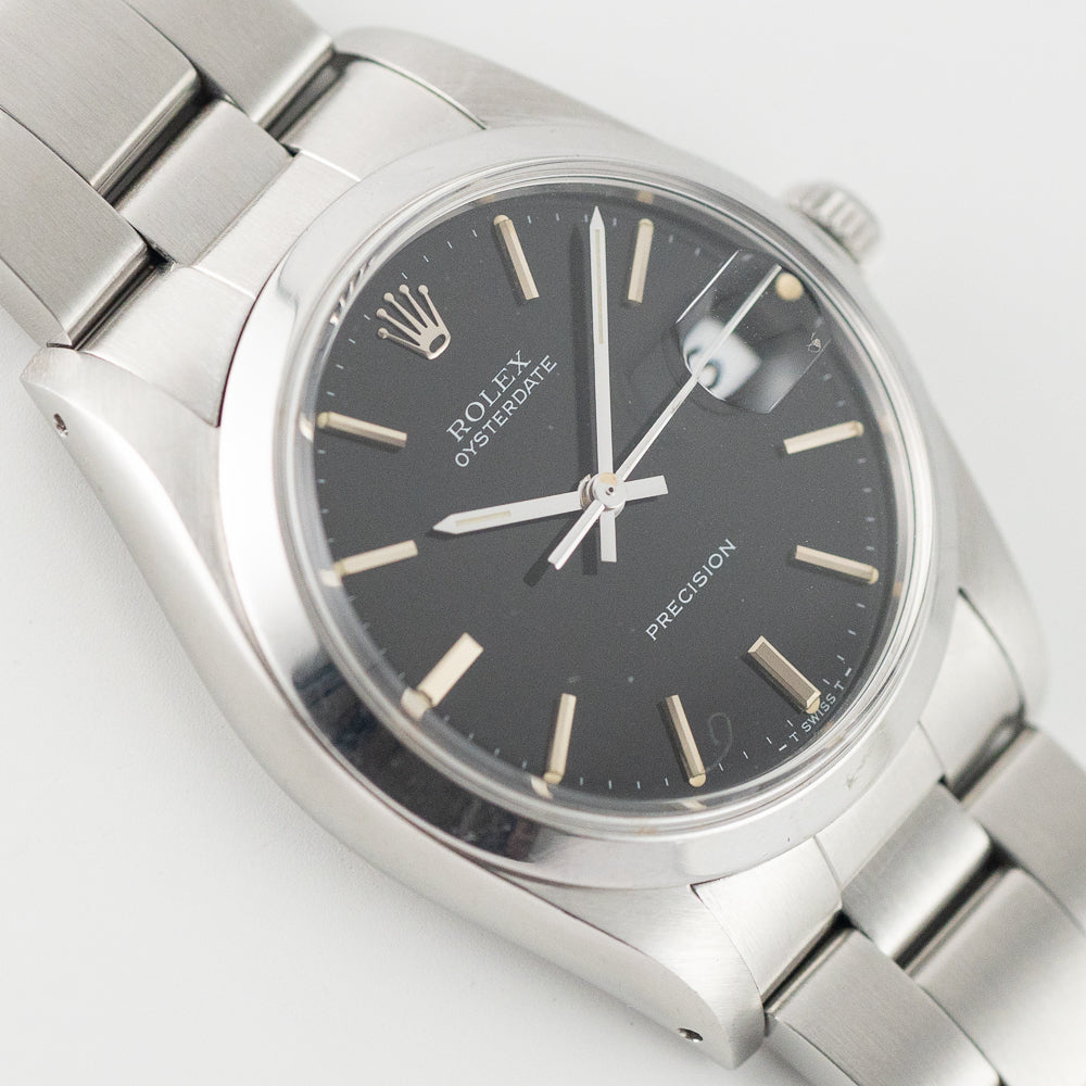 ROLEX OYSTERDATE Ref.6694 Black Dial