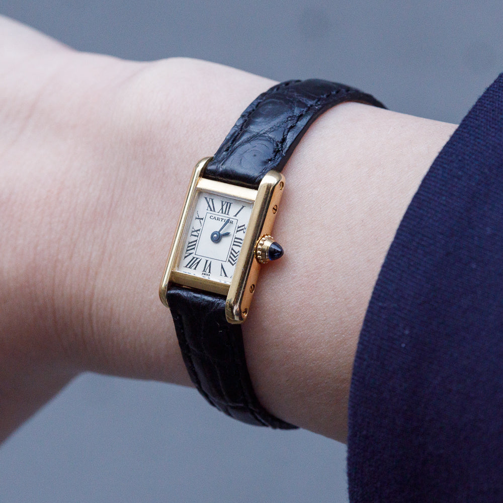 CARTIER PM Mini TANK Louis Cartier Ref.828001