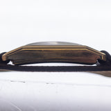 IWC Rectangle Cal.87 Cats Eye Black Gilt Dial