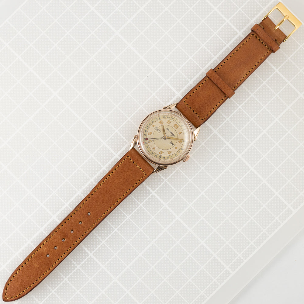 MOVADO Triple Calendar Step Case & lugs