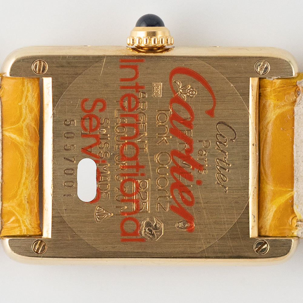 CARTIER SM MUST DE TANK REF.5057001 OPARAN DIAL