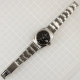 ROLEX OYSTER PERPETUAL DATE Ref.1500 Black Gilt Patina Dial
