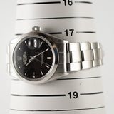 ROLEX OYSTER PERPETUAL DATE Ref.1500 Black Gilt Patina Dial