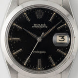 ROLEX OYSTERDATE Ref.6694 Black Gilt Dial