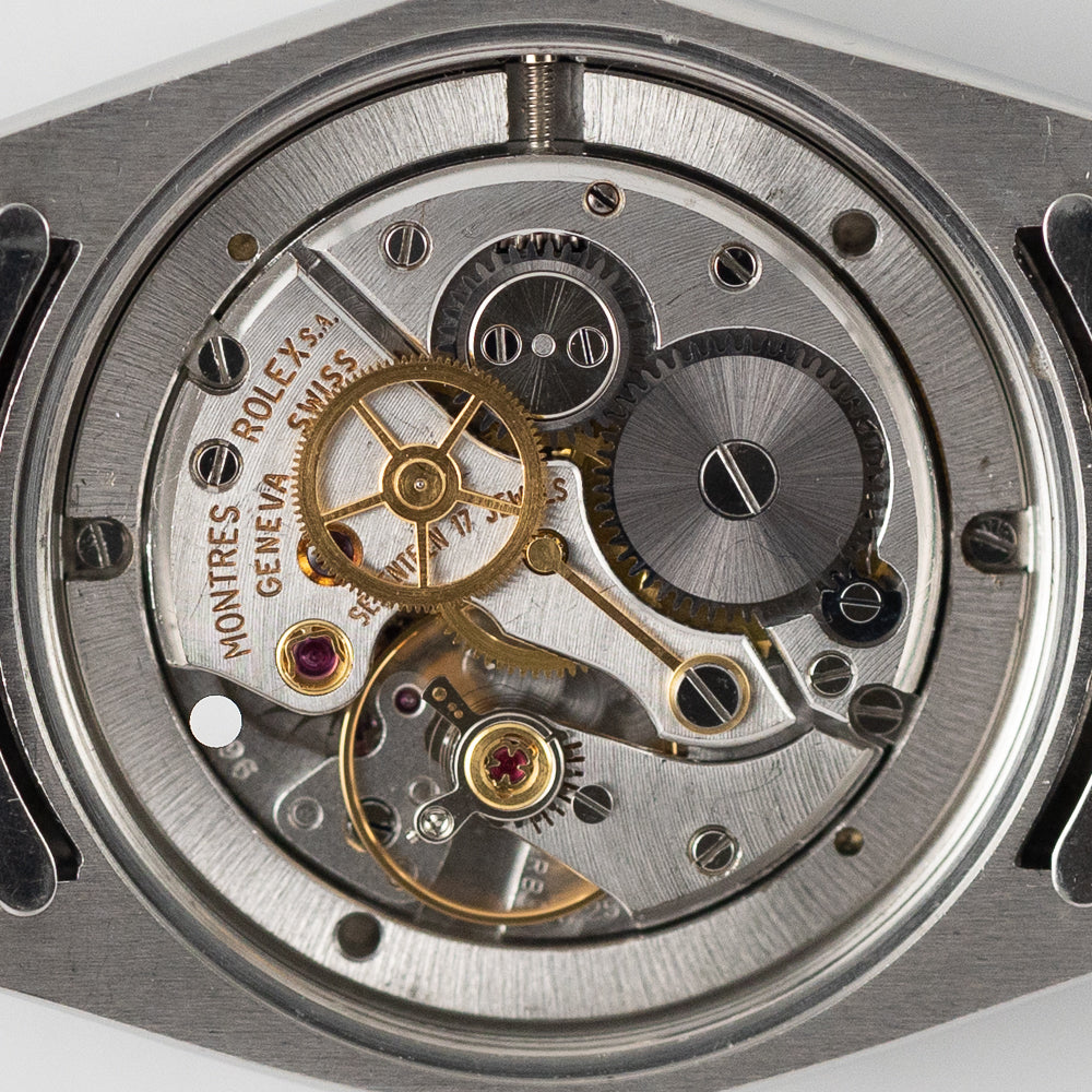 ROLEX OYSTERDATE Ref.6694 Black Gilt Dial