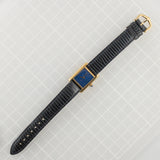 CARTIER SM MUST DE TANK LAPIS BLUE DIAL