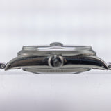 ROLEX OYSTER PERPETUAL DATE Ref.1500 Black Gilt Patina Dial