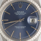 ROLEX DATEJUST Ref.1603 Blue Dial almost NOS