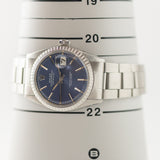 ROLEX DATEJUST Ref.1603 Blue Dial almost NOS