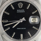 ROLEX OYSTERDATE Ref.6694 Black Mirror Dial