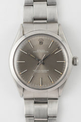 ROLEX OYSTER PERPETUAL Ref.1002 Gray Dial Long Minute
