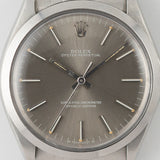 ROLEX OYSTER PERPETUAL Ref.1002 Gray Dial Long Minute