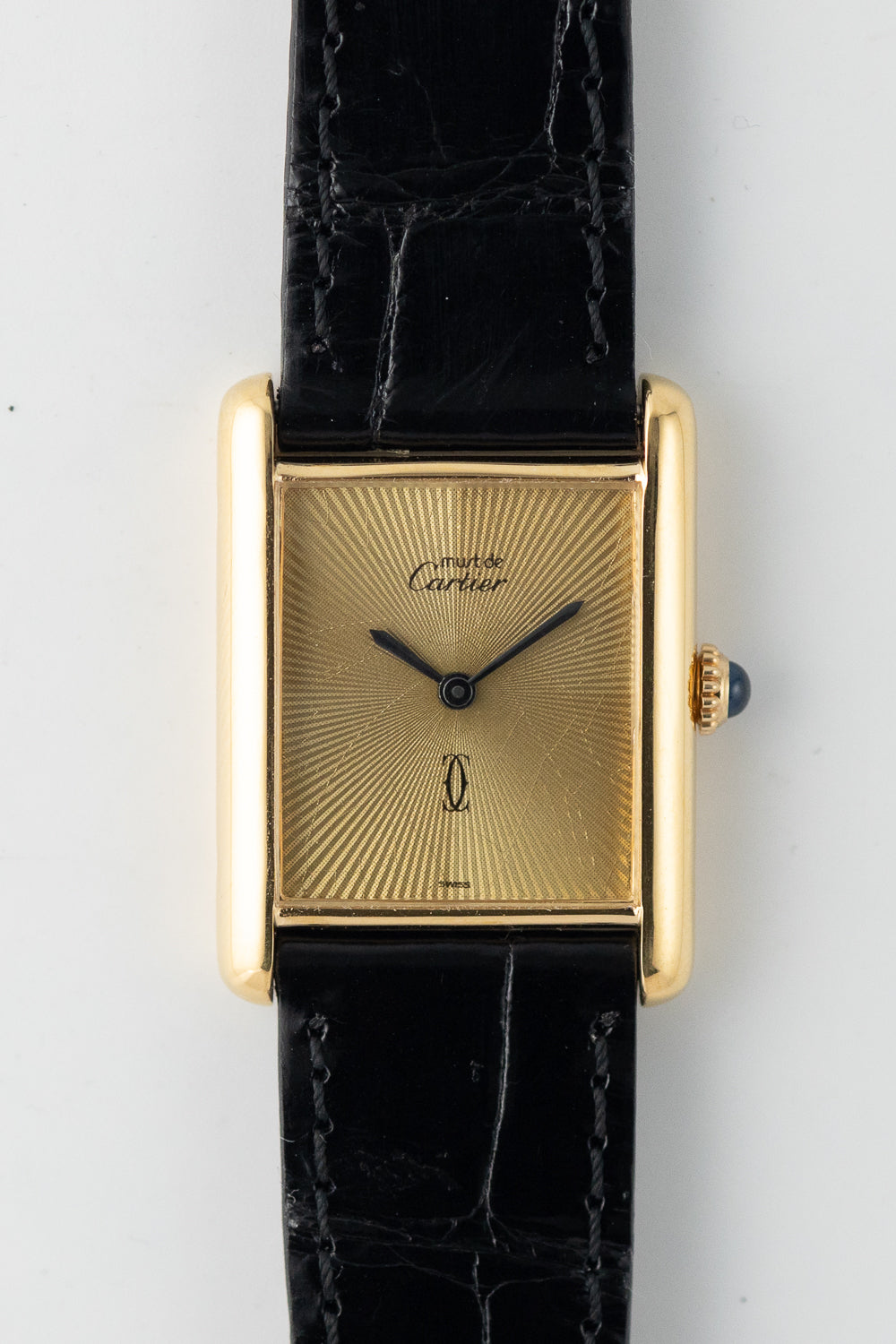 CARTIER LM Must de Tank Discor Dial