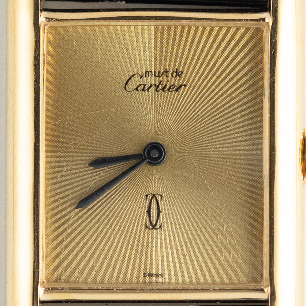 CARTIER LM Must de Tank Discor Dial