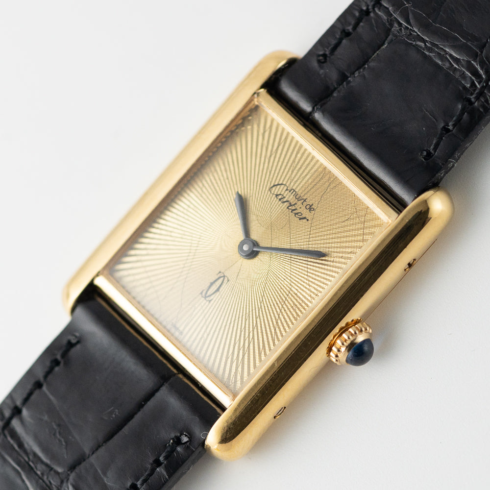 CARTIER LM Must de Tank Discor Dial