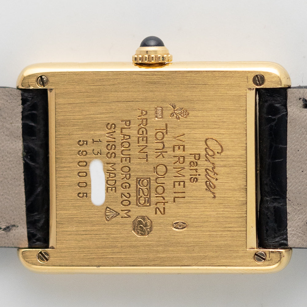 CARTIER LM MUST DE TANK REF.590005