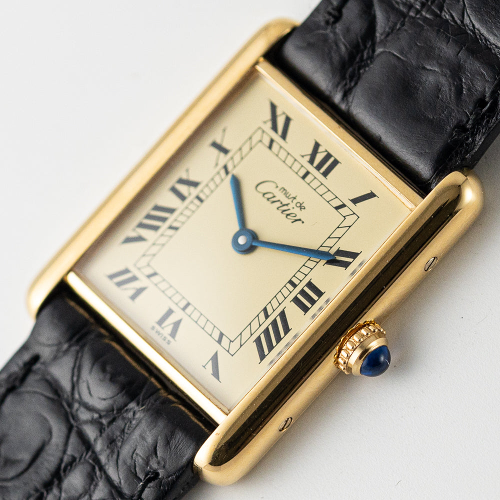 CARTIER LM MUST DE TANK REF.590005