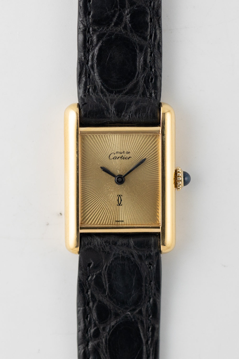CARTIER SM MUST DE TANK DISCOR DIAL