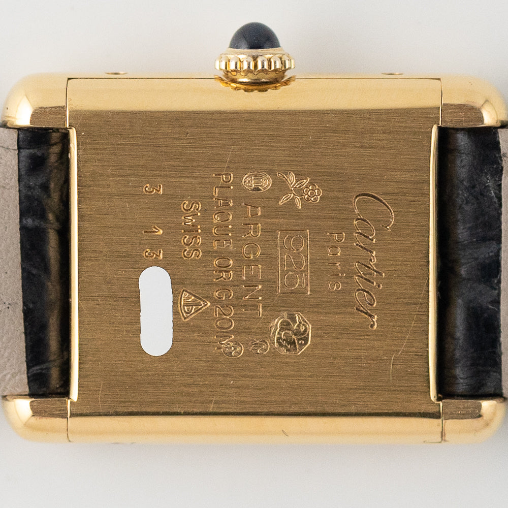 CARTIER SM MUST DE TANK DISCOR DIAL