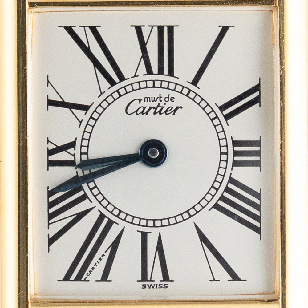 CARTIER LM MUST DE TANK REF.1615 OPARAN DIAL