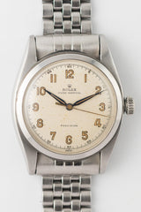 ROLEX BUBBLE BACK Ref.6098 with REG.875088 England Bracelet