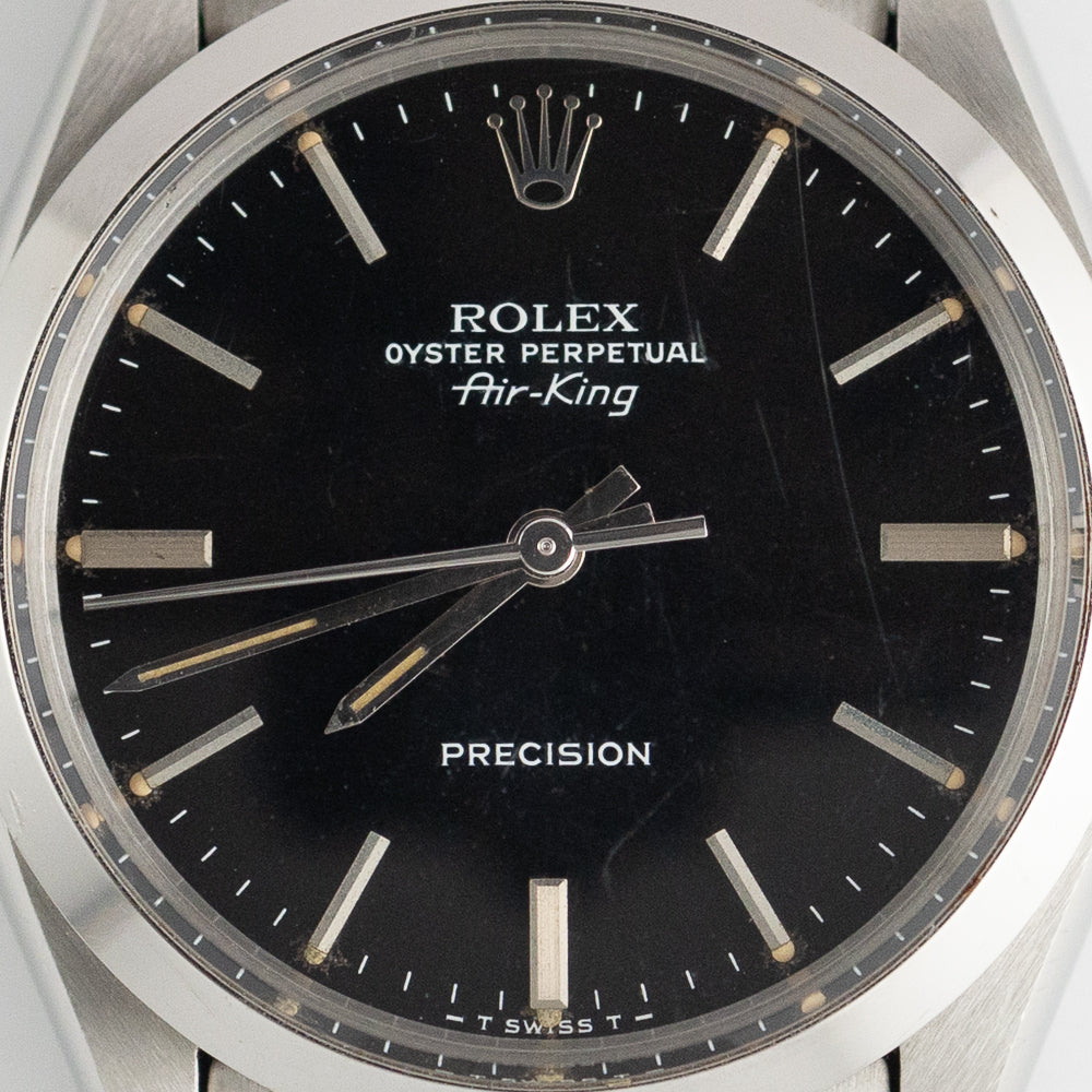 ROLEX Air-King Ref.5500 Black Mirror Dial