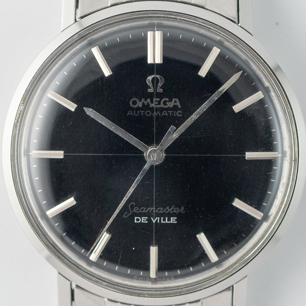 OMEGA Seamaster DE VILLE Ref.14765 Black Gilt Dial