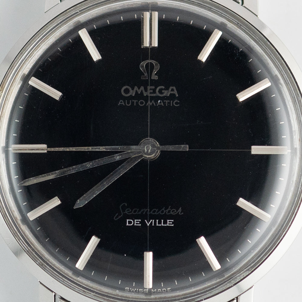 OMEGA Seamaster DE VILLE Ref.14765 Black Gilt Dial